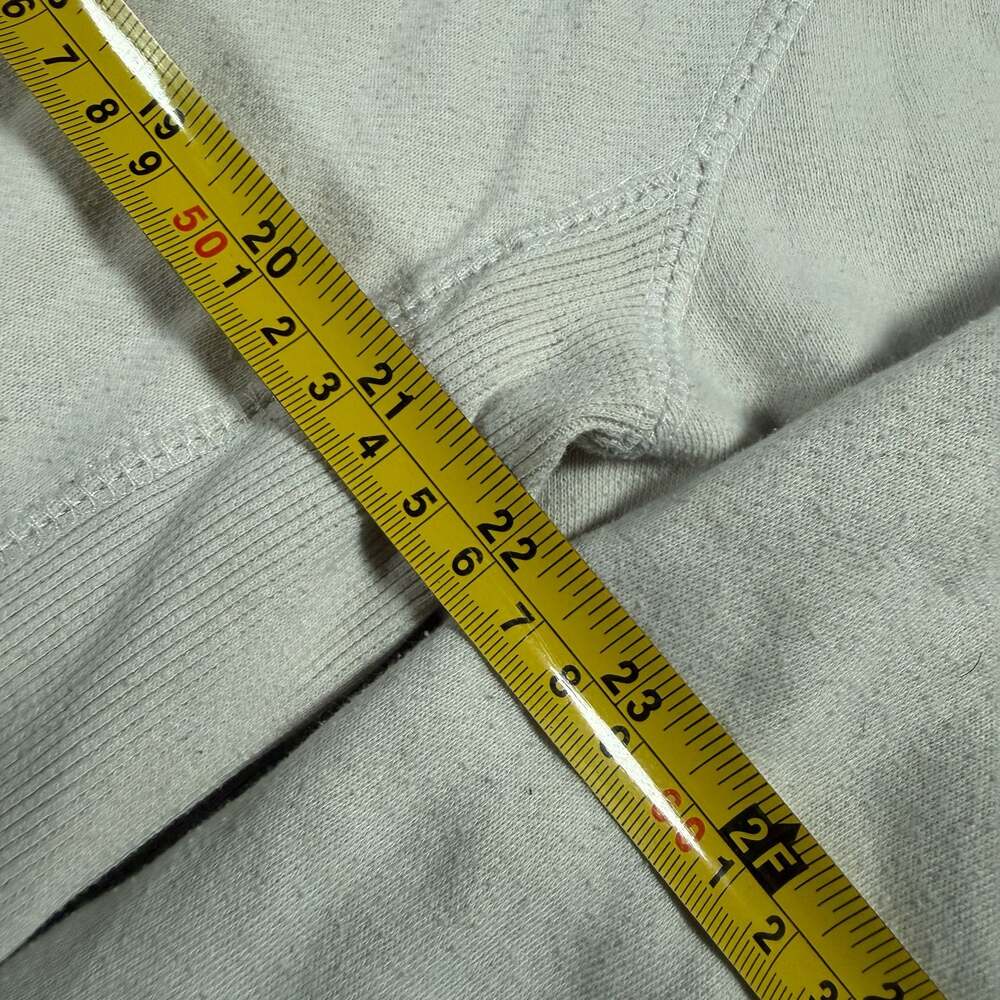 Y2K Style Blue 84 Lac Du Bonnet Manitoba Canada Full Zip Hoodie Large - Picture 5 of 6